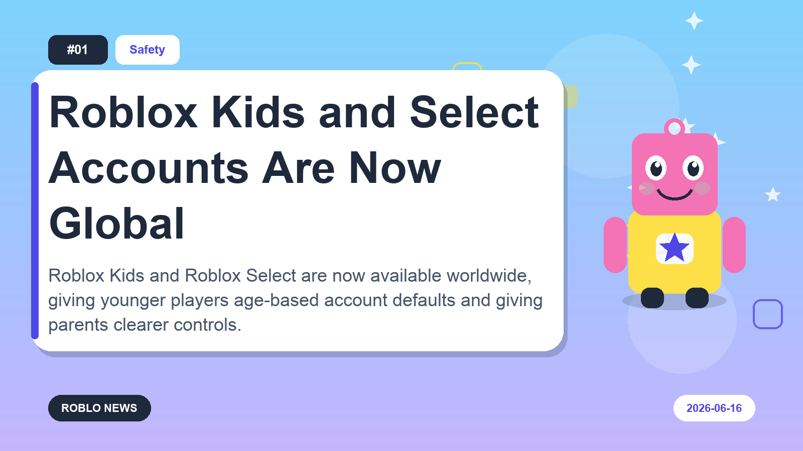 Roblox Kids and Select Accounts Are Now Global